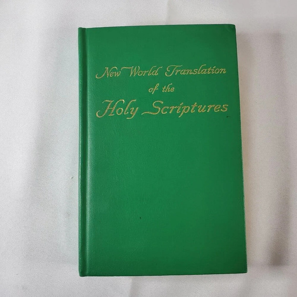 New World Translation Of The Holy Scriptures Green Hardcover 1961 Edition - Picture 1 of 5